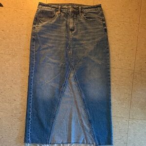 American Eagle Outfitters Blue Denim Skirt